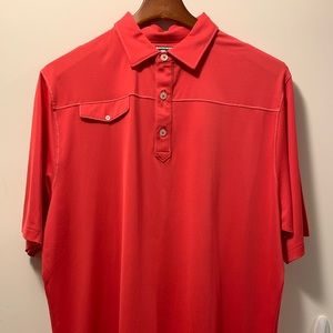 Footjoy Berry Athletic Fit SS Golf Shirt Large